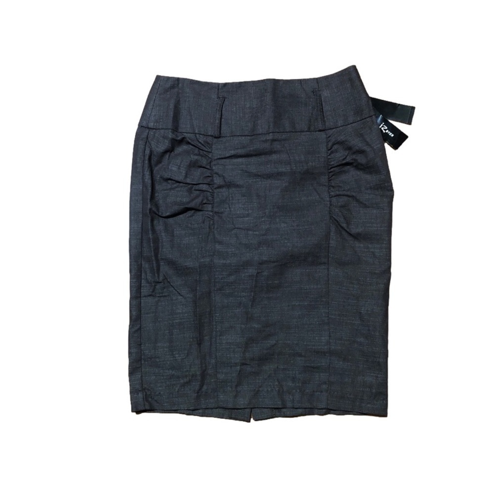 IZ Byer High-Waist Brown Pencil Skirt – Sleek & Chic, Perfect Fit S303